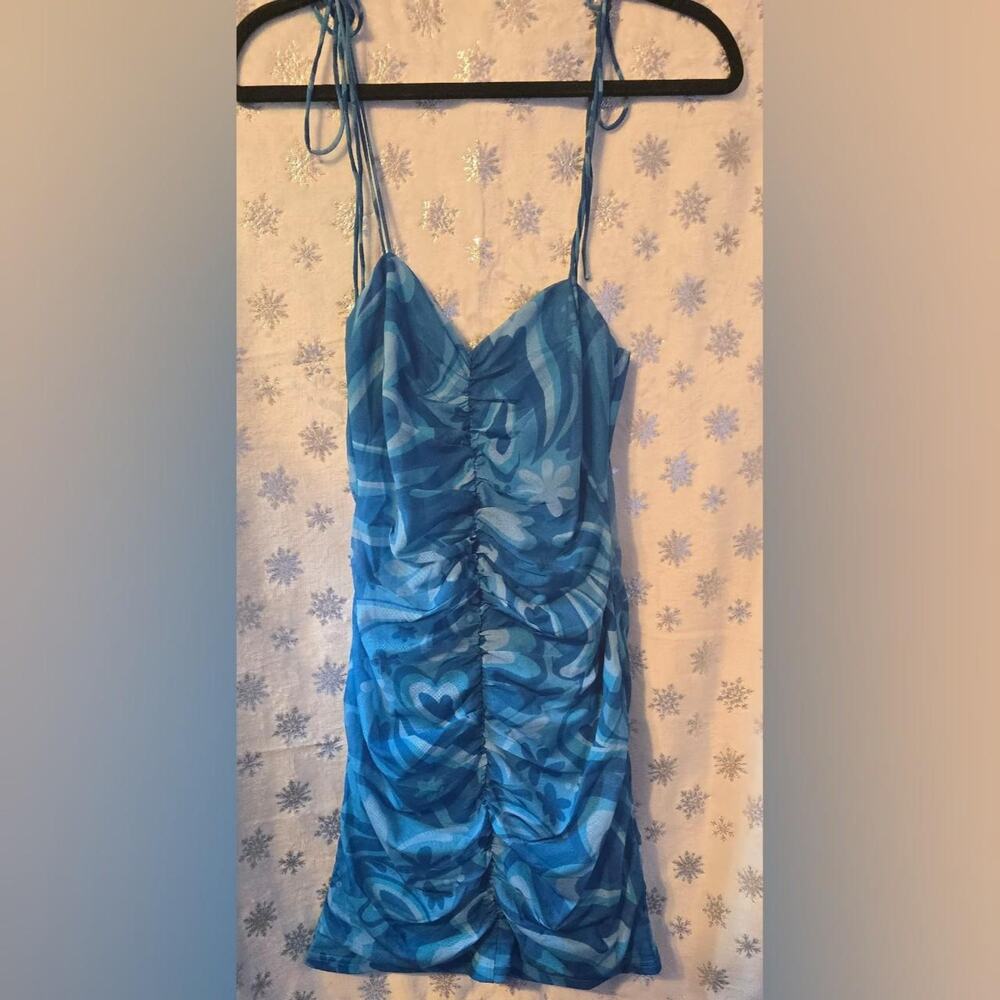 Bailey rose blue dress